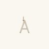 Lab Grown Diamond Oversized Letter Charm