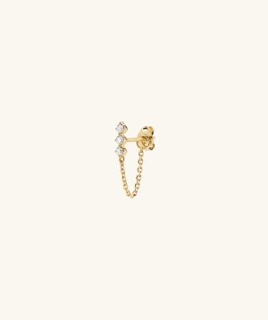 Trio Chain Stud