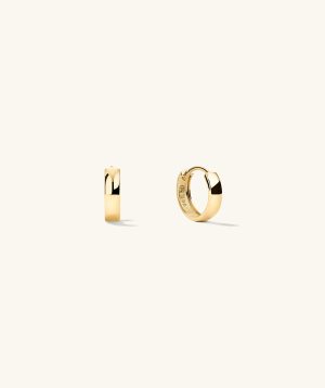 Bold Huggie Hoops