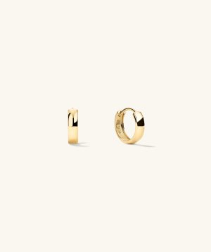 Bold Huggie Hoops