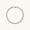 Flat Curb Chain Bracelet