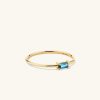 Baguette Stacker Ring