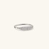 Pavé Diamond Slim Signet