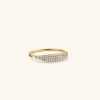 Pavé Diamond Slim Signet
