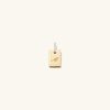 Tag Pavé Diamond Engravable Charm
