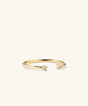Diamonds Open Ring