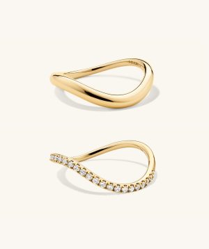 Dôme Figure Ring Pavé Diamond Bundle