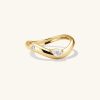 Dôme Figure Twin Ring