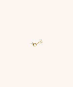 Celeste Lab Grown Diamond Triad Stud