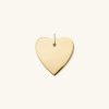 Flat Heart Charm