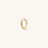 Single Easy Huggie Hoop