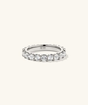 Aurora Lab Grown Sapphire Eternity Ring