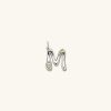 Organic Dôme Liquid Letter Pendant
