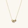 Organic Dôme Pebble Necklace