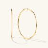 Oversized Thin Hoops