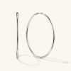 Oversized Thin Hoops