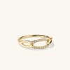 Pavé Diamond Oversized Curb Ring