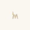 Pearl Letter Charm