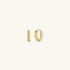 Bold Texture Huggie Hoops