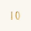 Bold Texture Medium Hoops