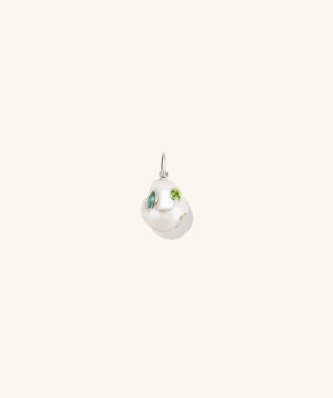 Isabel Baroque Pearl Gemstone Charm