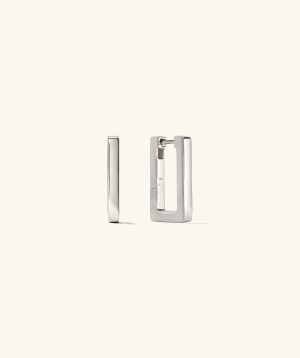 Block Medium Hoops