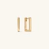 Block Medium Hoops